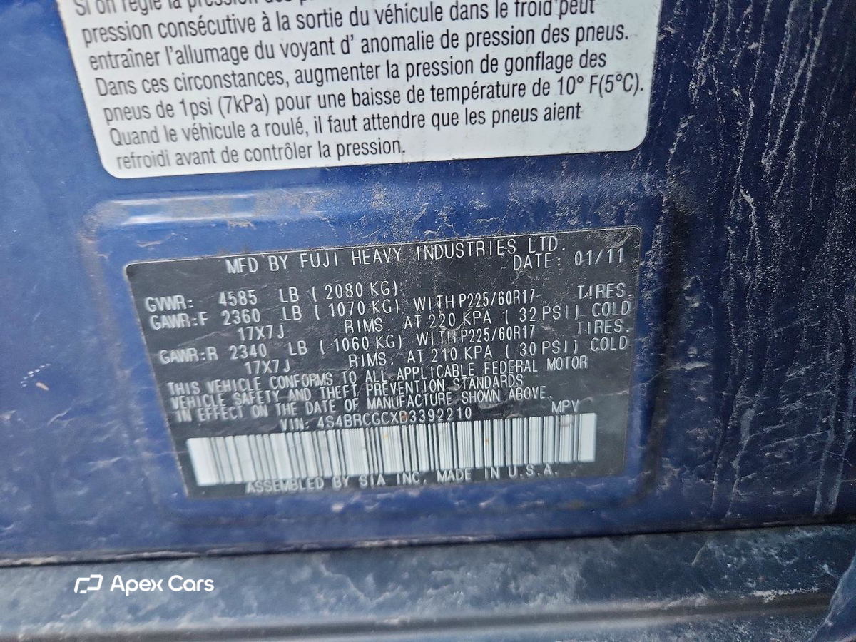 Subaru Outback 2011