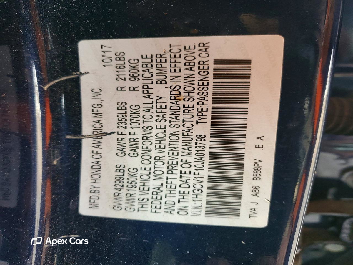 Honda Accord 2018
