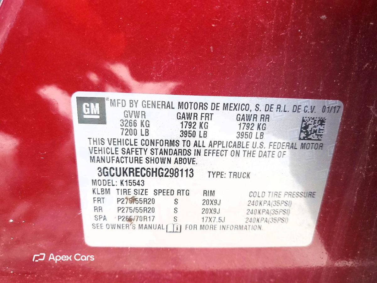 Chevrolet Silverado 2017