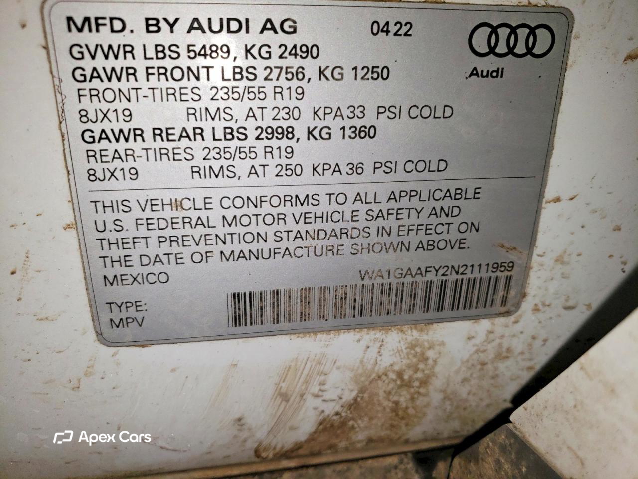 Audi Q5 2022