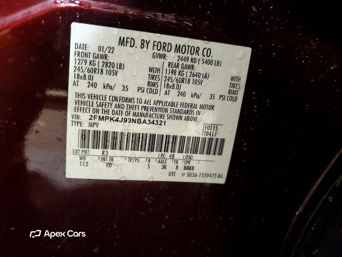 Ford Edge 2022