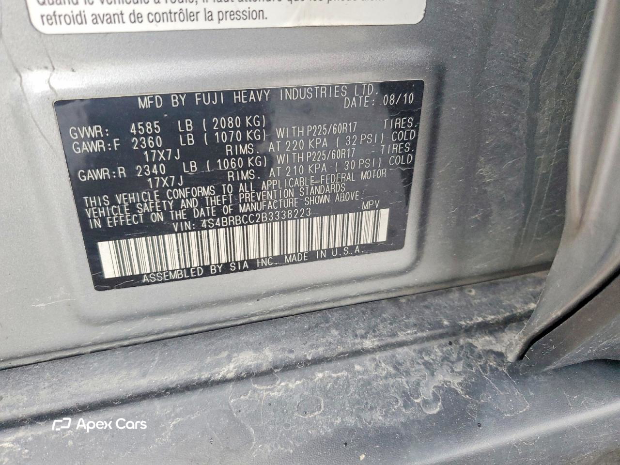 Subaru Outback 2011