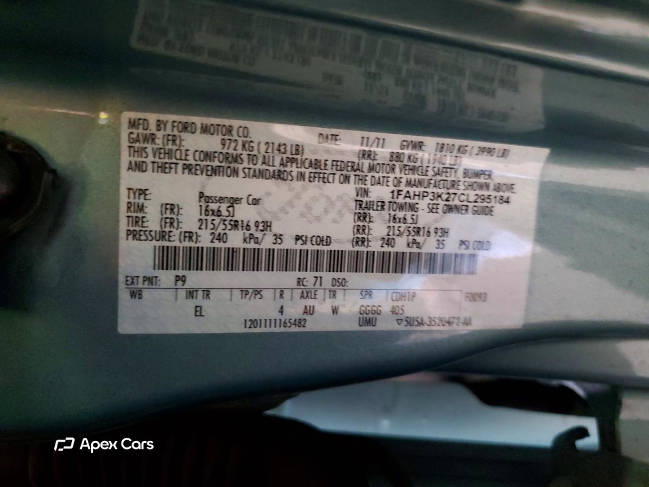 Ford Focus 2012