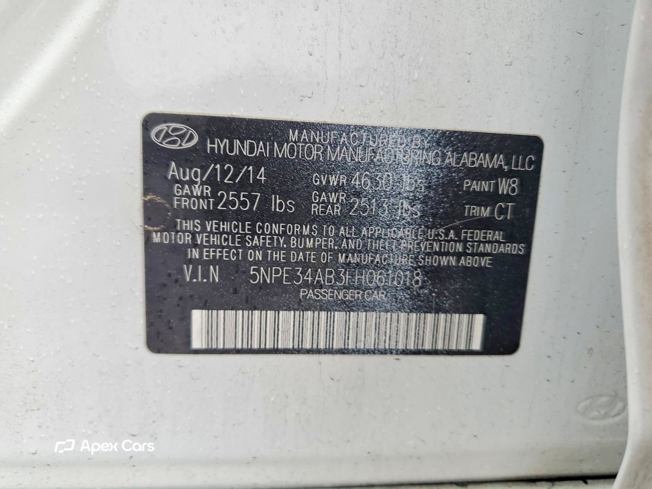 Hyundai Sonata 2015