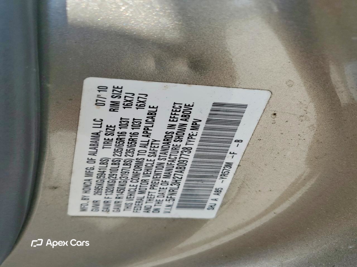 Honda Odyssey 2010