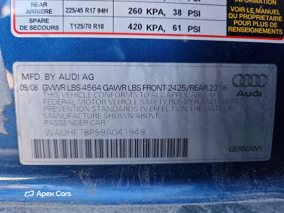 Audi A3 2009