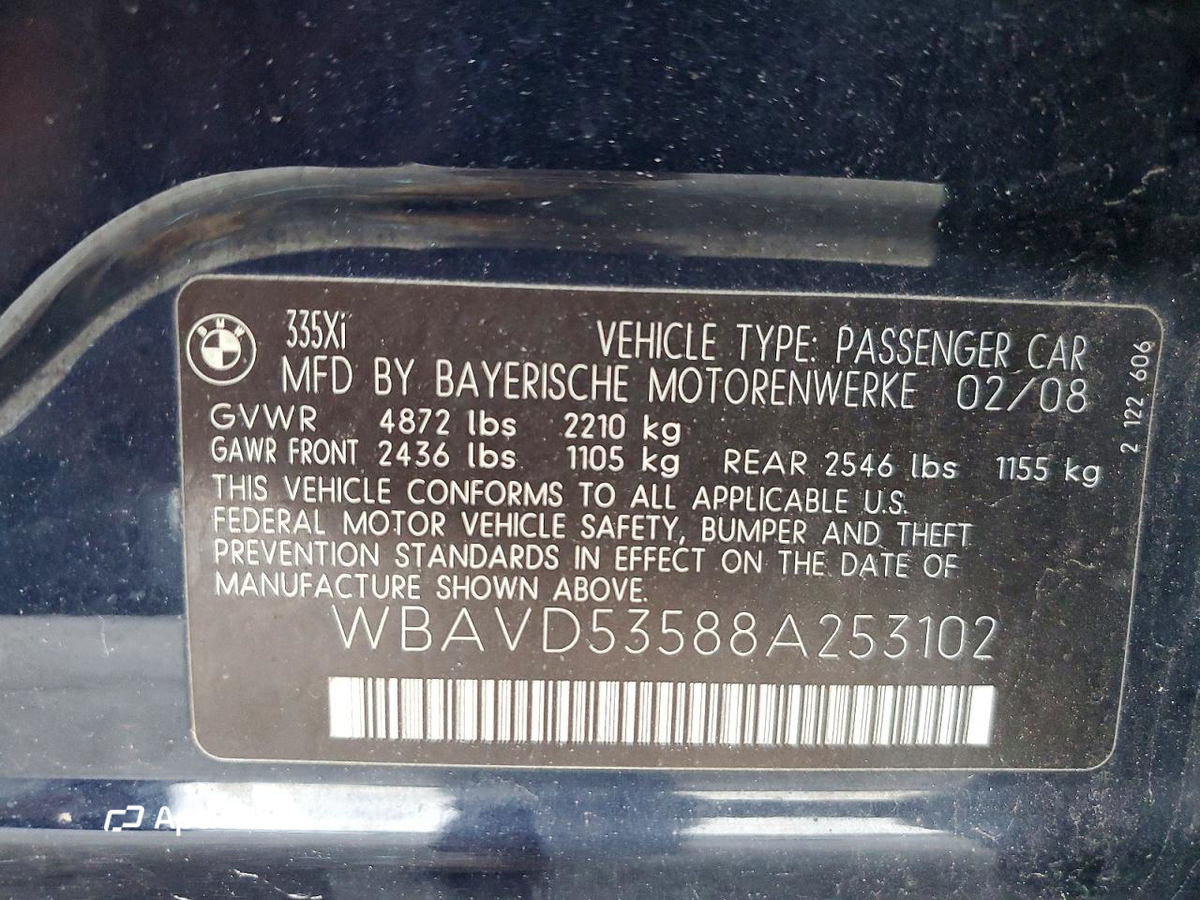 BMW Series 3 2008