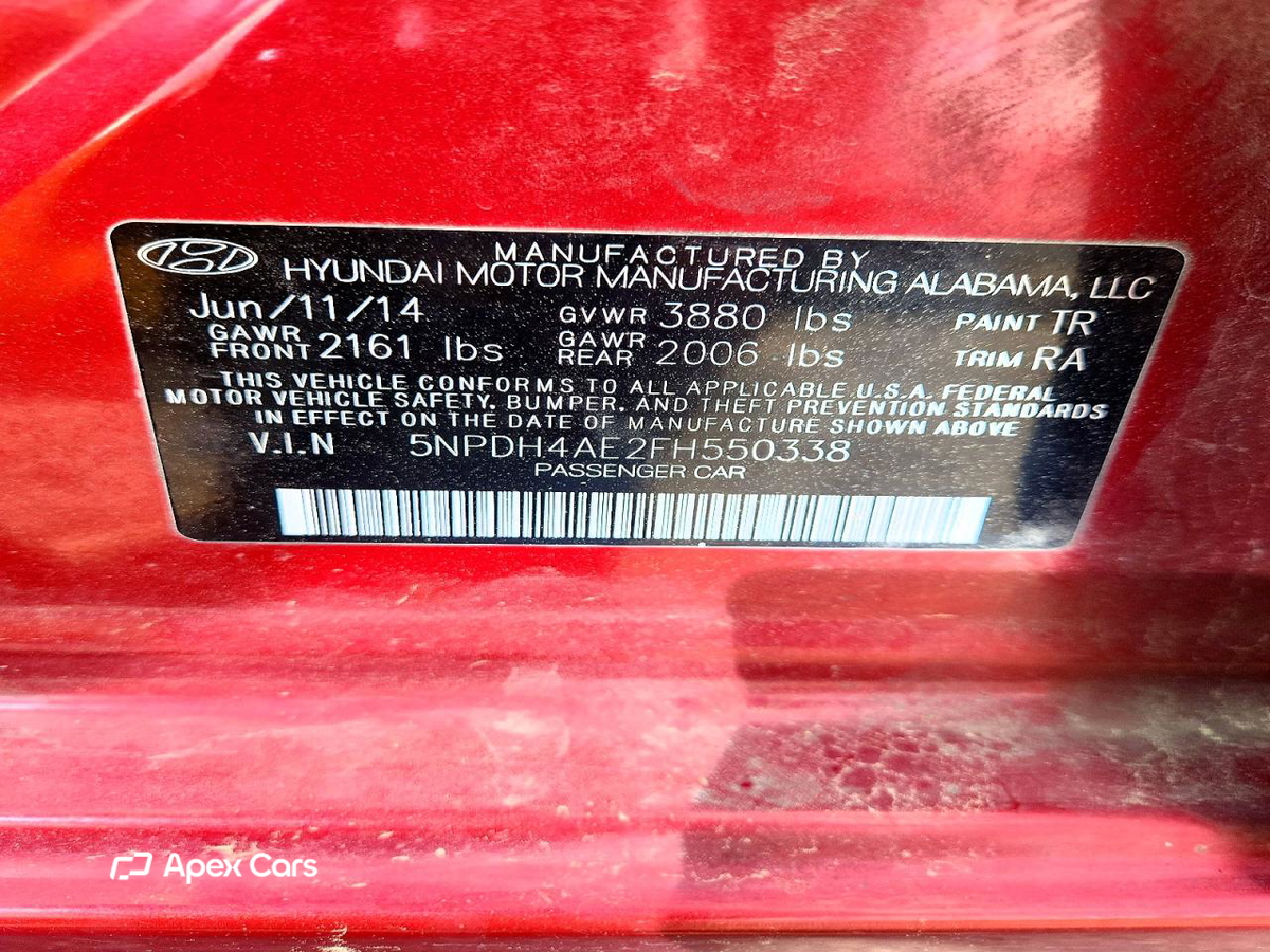 Hyundai Elantra 2015