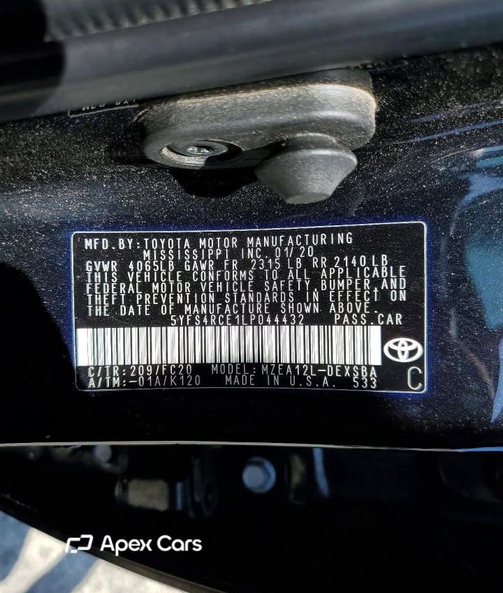 Toyota Corolla 2020
