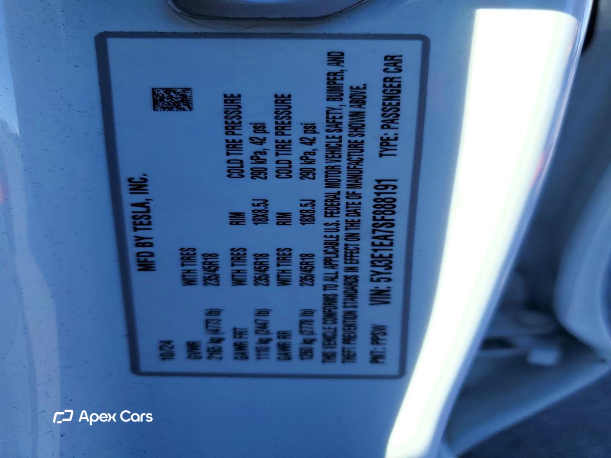 Tesla Model 3 2025