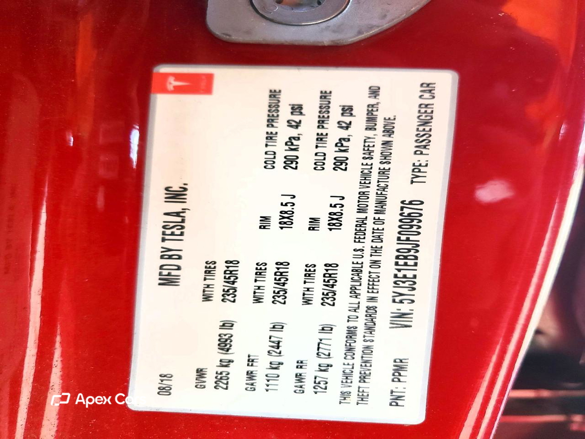 Tesla Model 3 2018