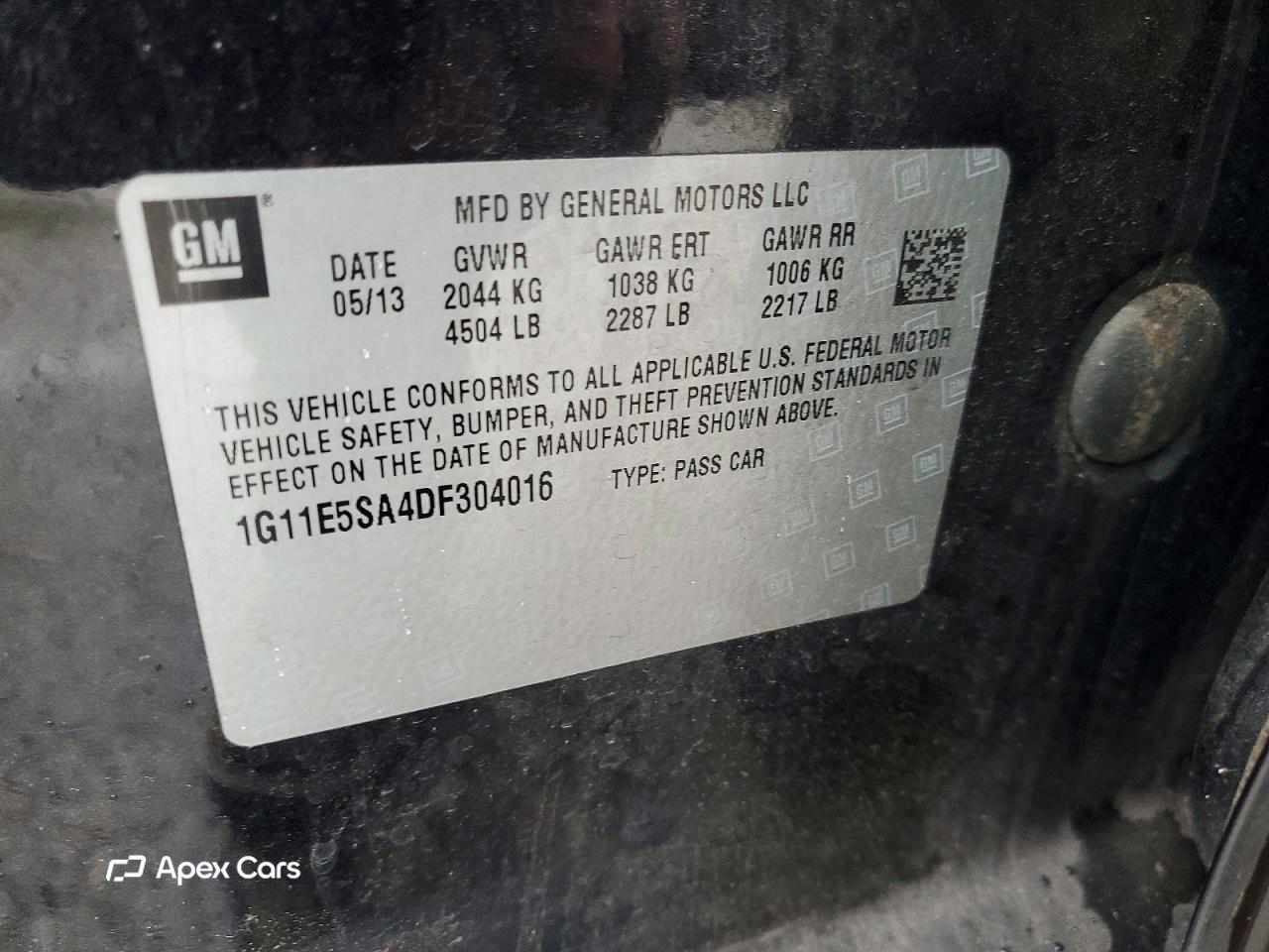 Chevrolet Malibu 2013