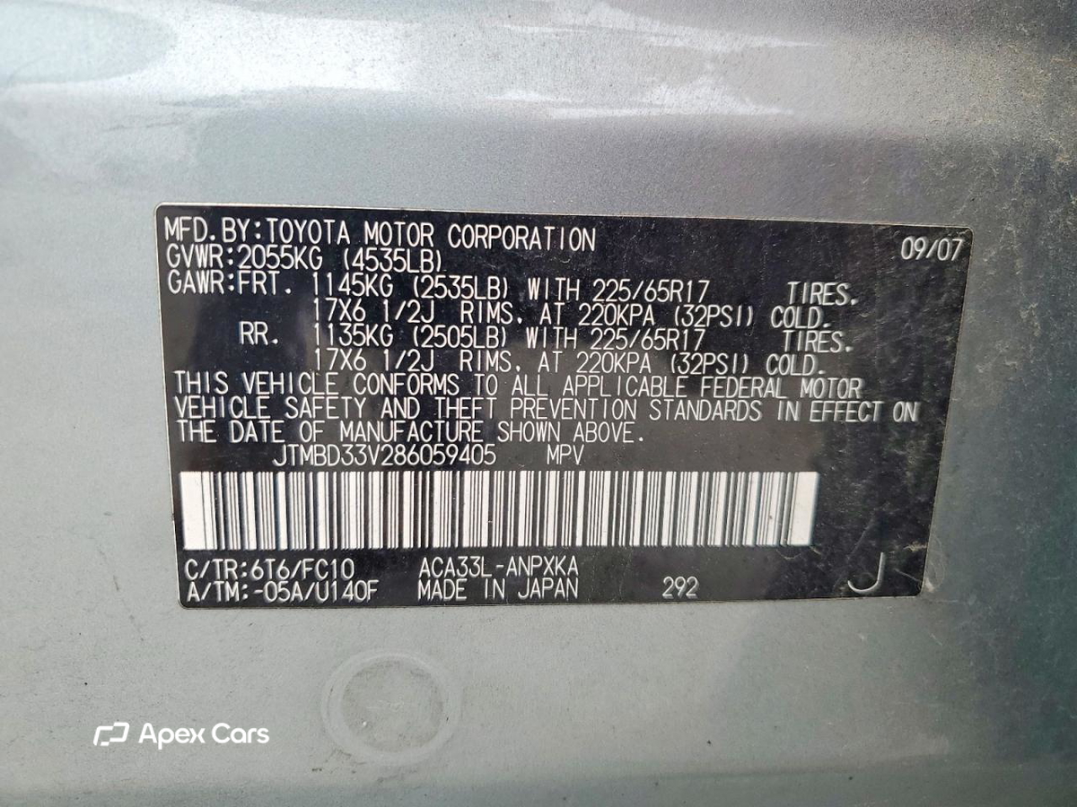 Toyota RAV 4 2008