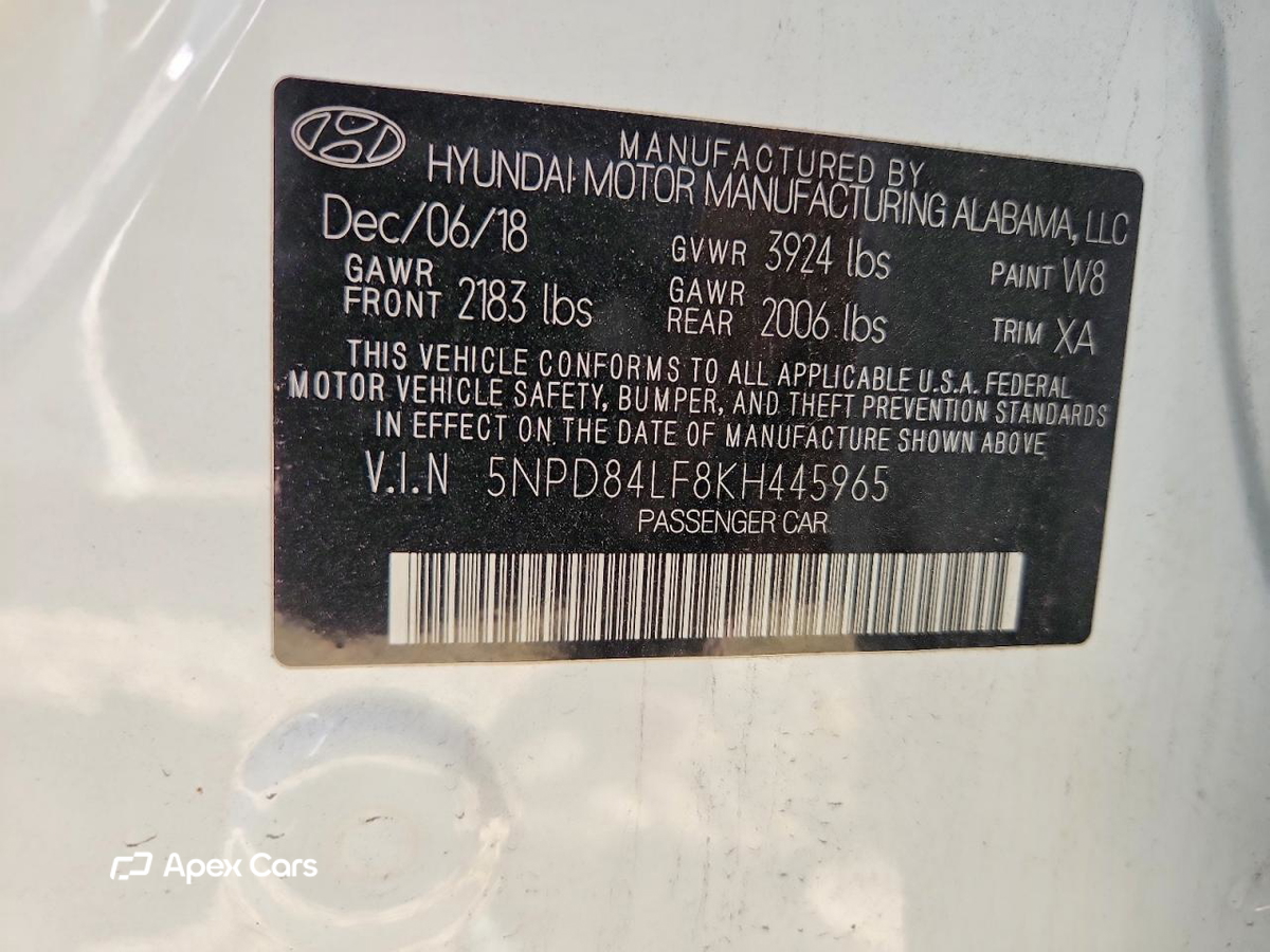 Hyundai Elantra 2019