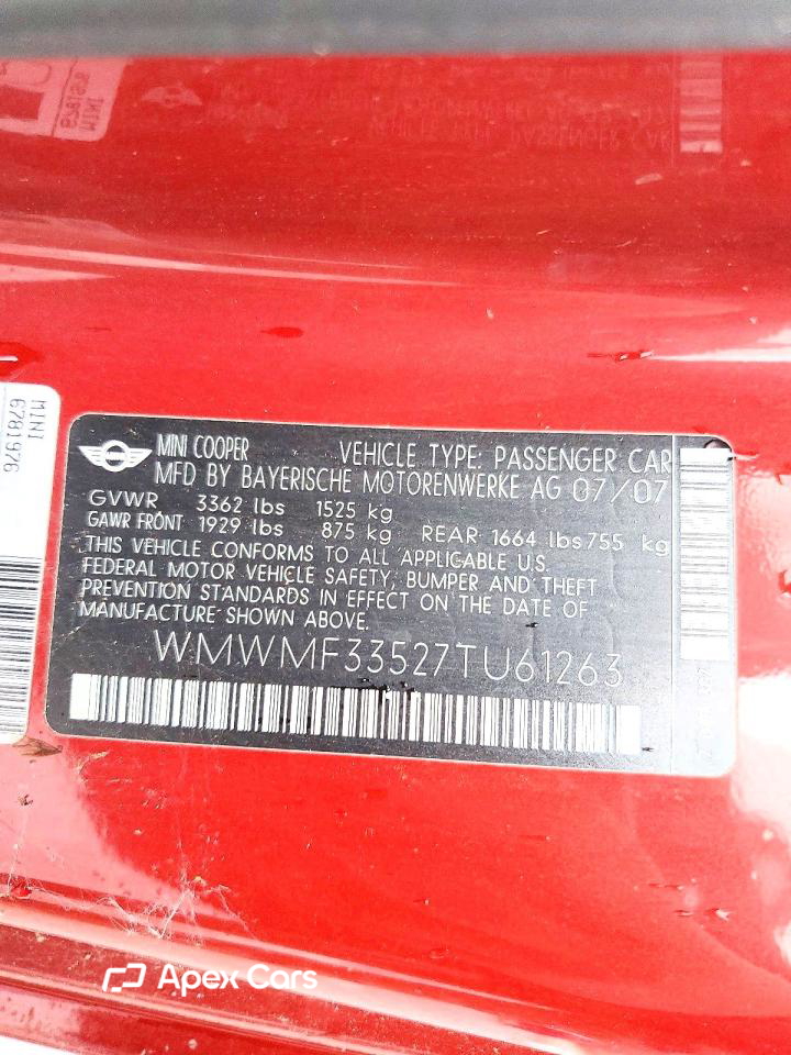 MINI Cooper 2007