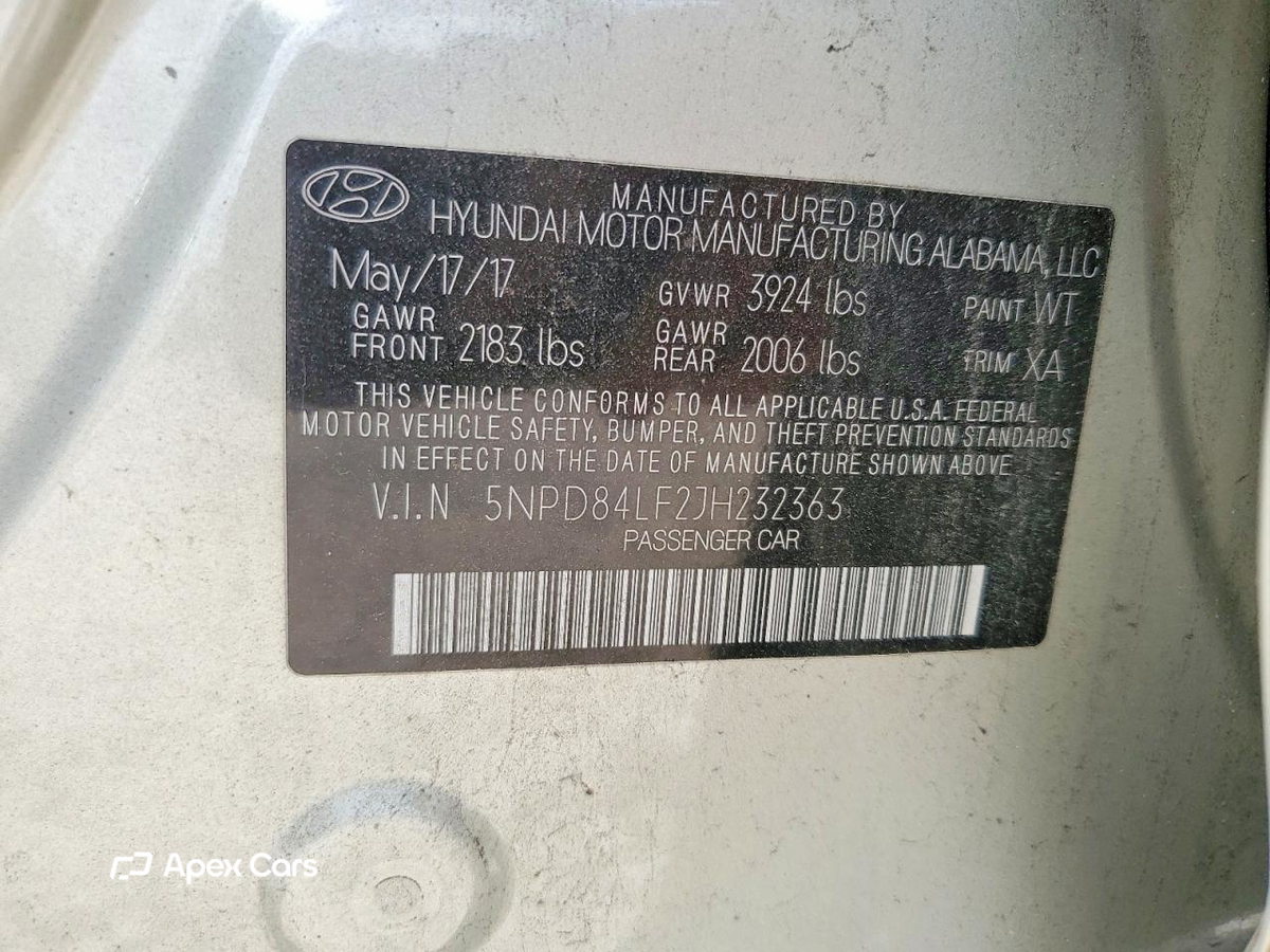 Hyundai Elantra 2018