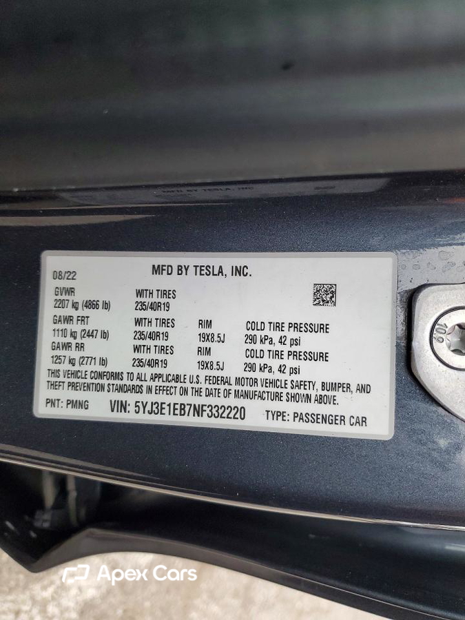 Tesla Model 3 2022