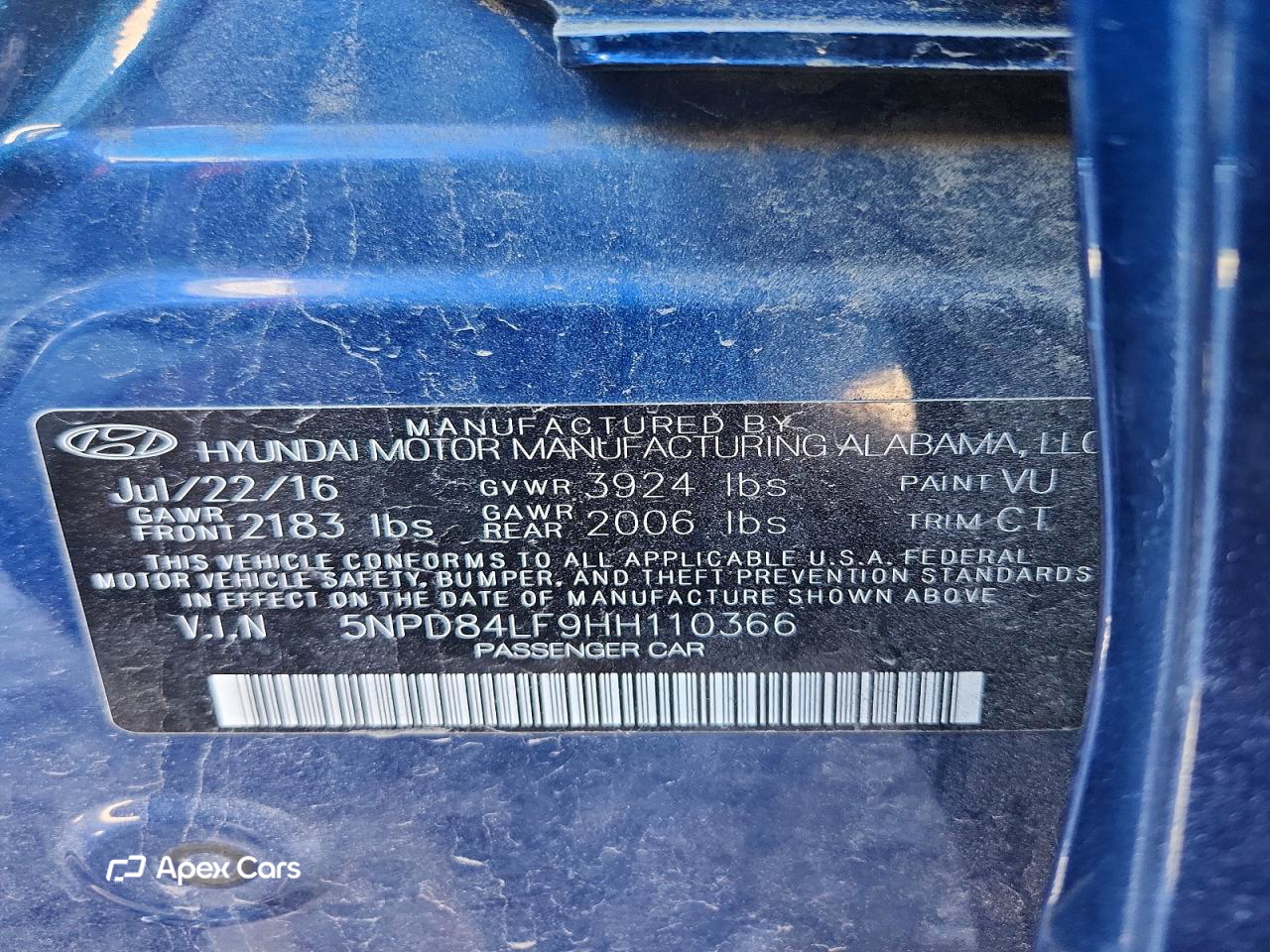 Hyundai Elantra 2017