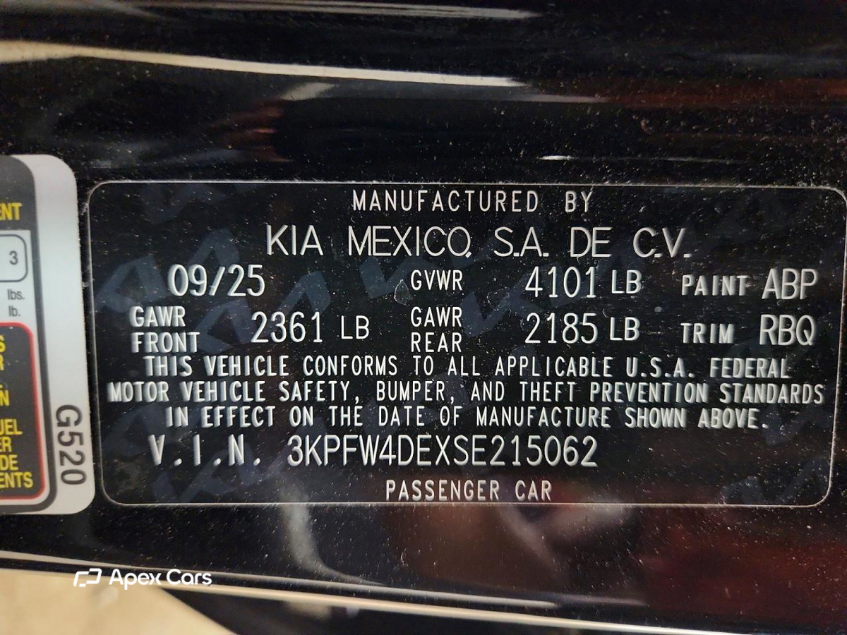 Kia K4 2025