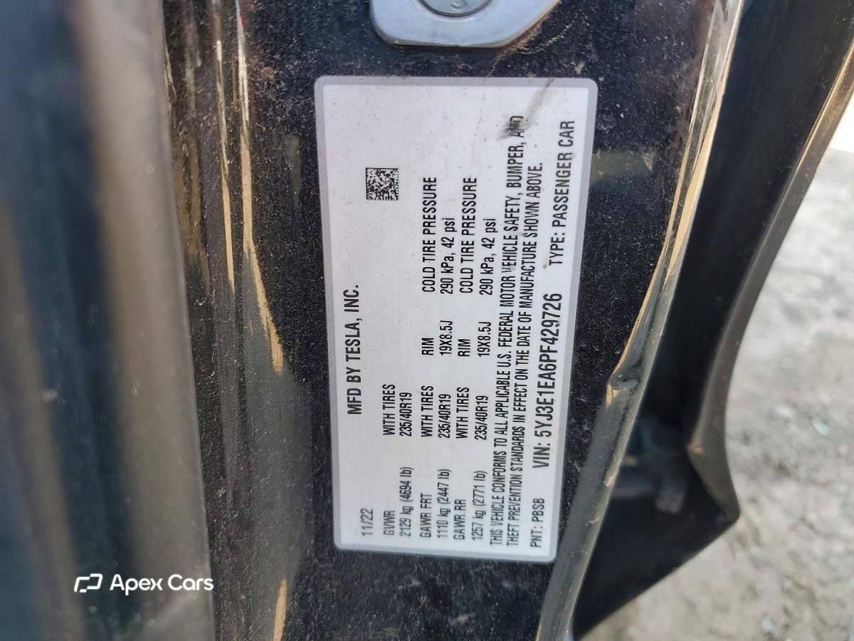 Tesla Model 3 2023