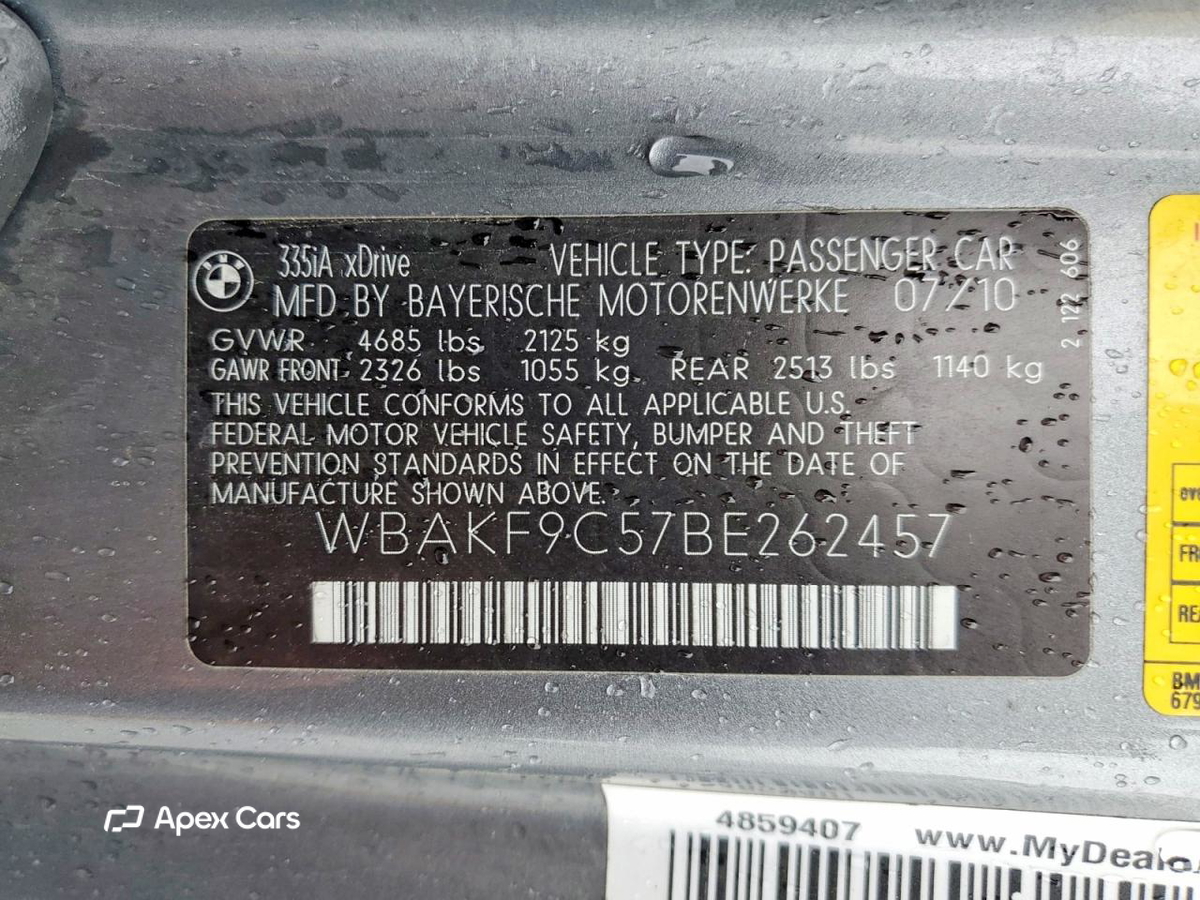 BMW Series 3 2011