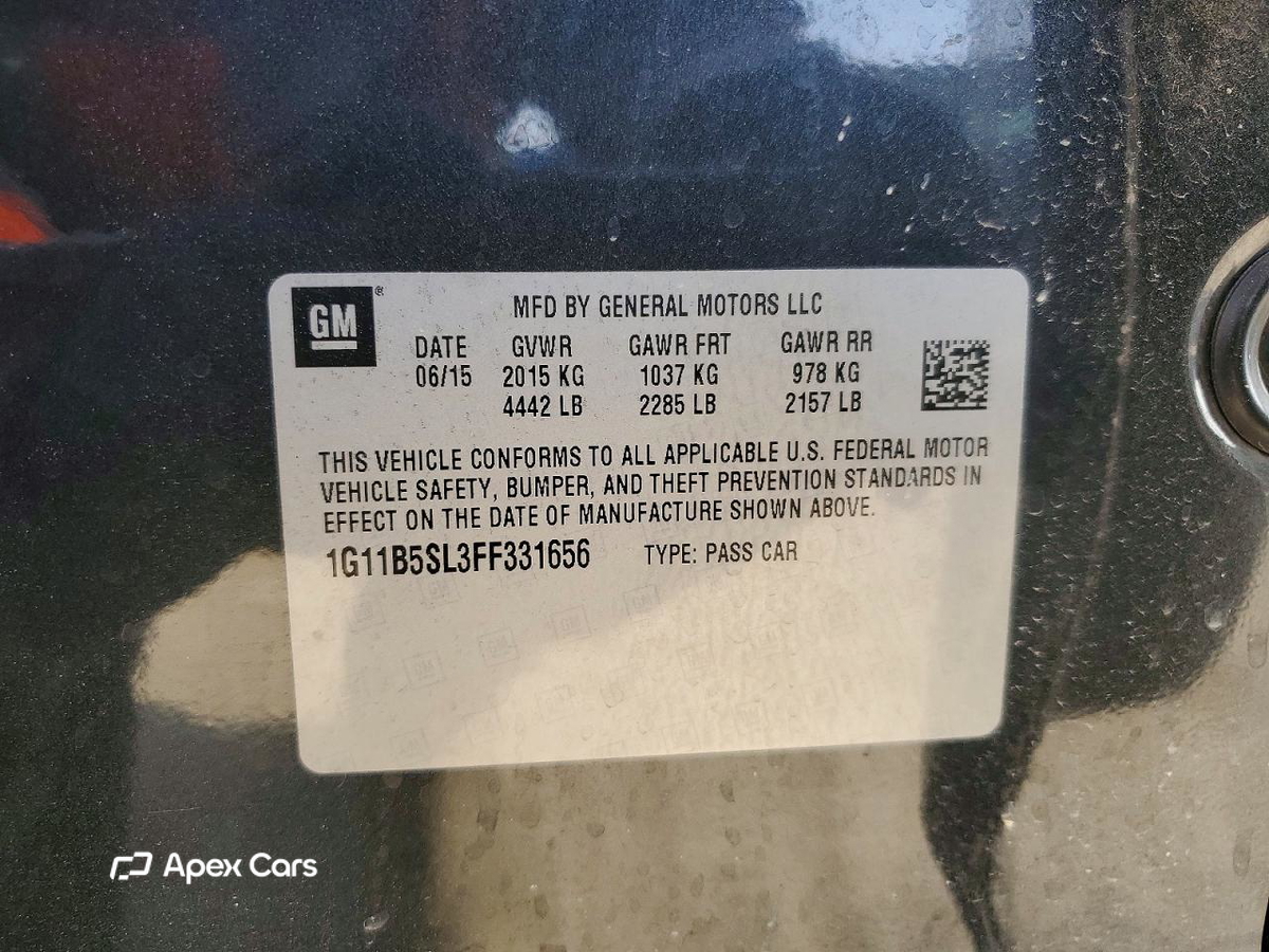 Chevrolet Malibu 2015