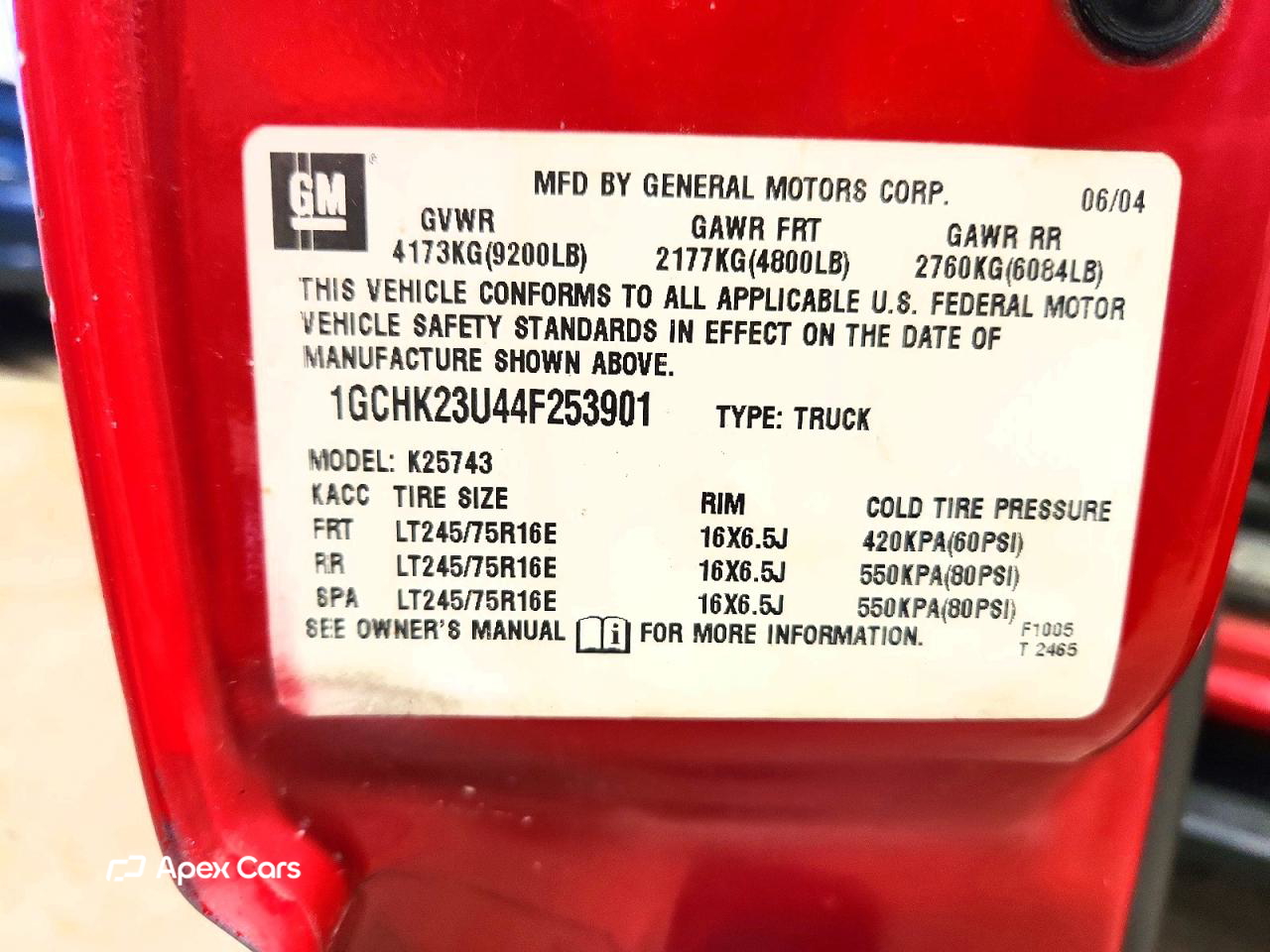 Chevrolet Silverado 2004