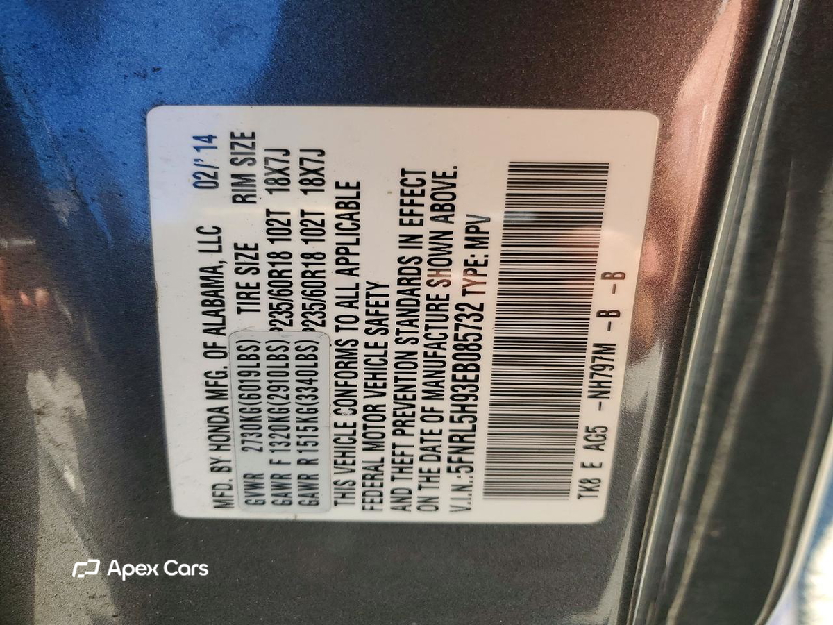 Honda Odyssey 2014