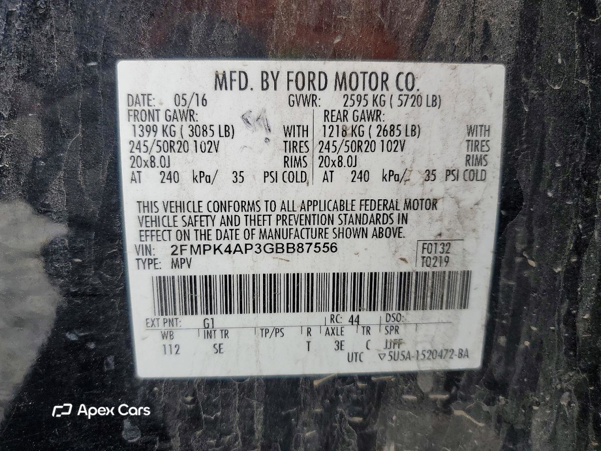 Ford Edge 2016
