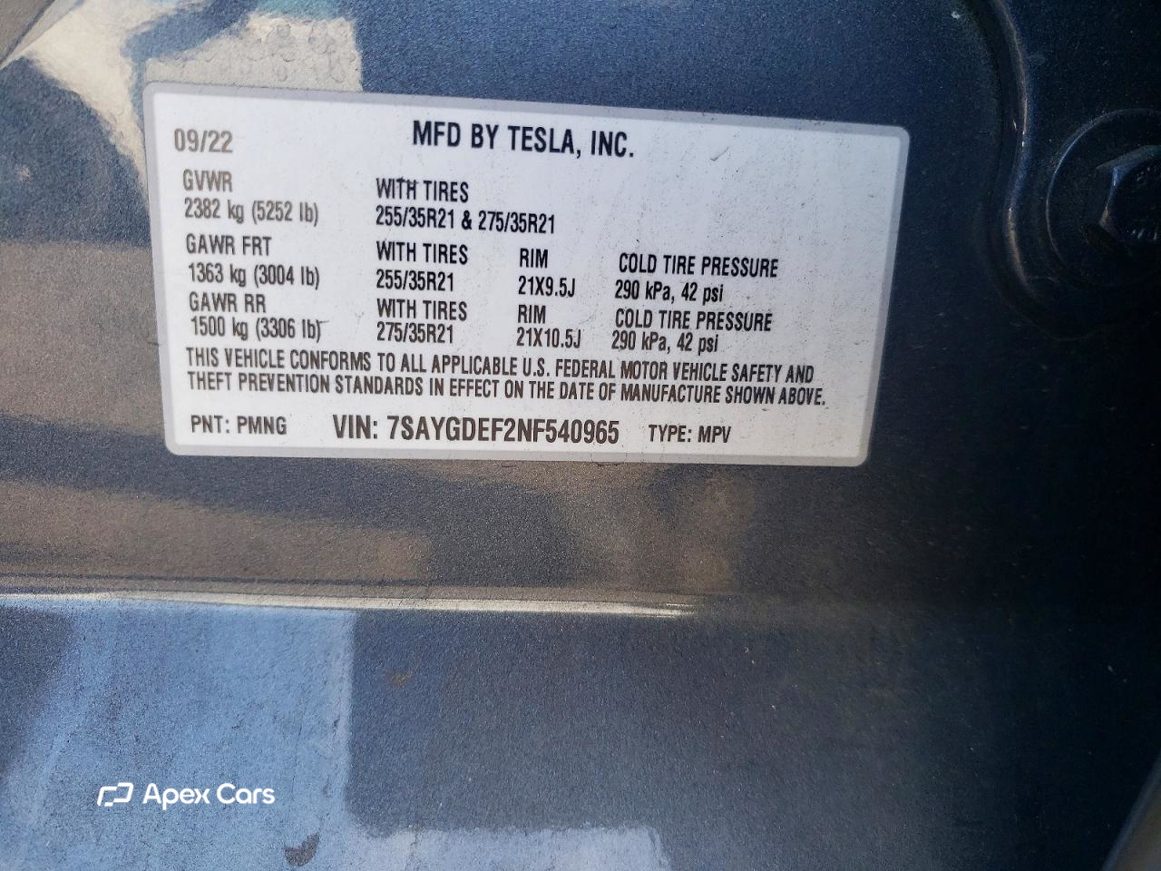 Tesla Model Y 2022