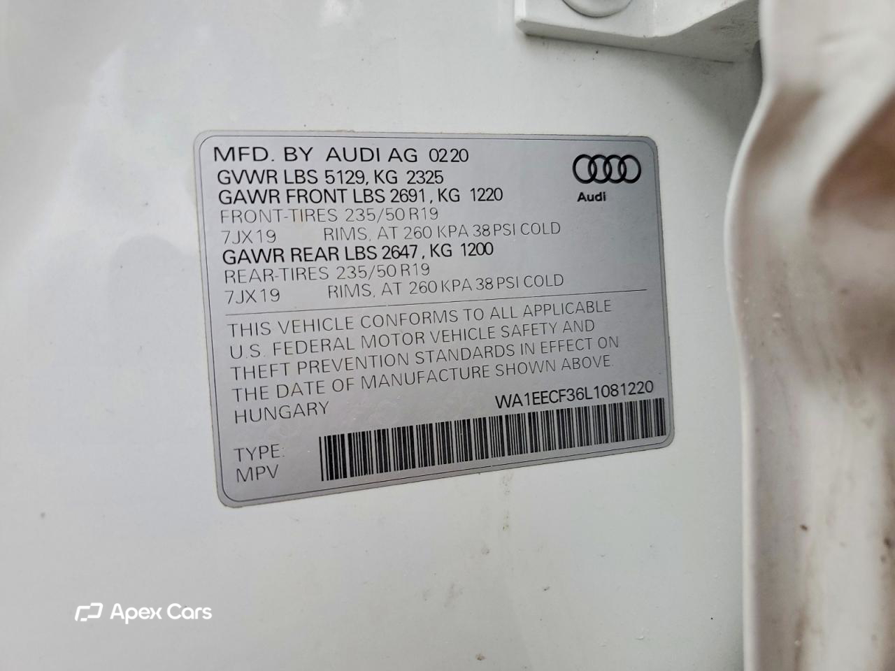 Audi Q3 2020