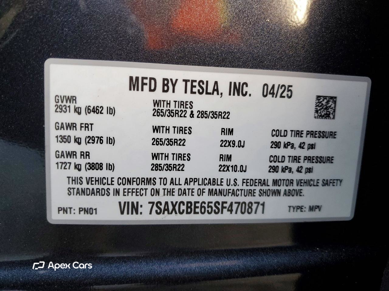 Tesla Model X 2025