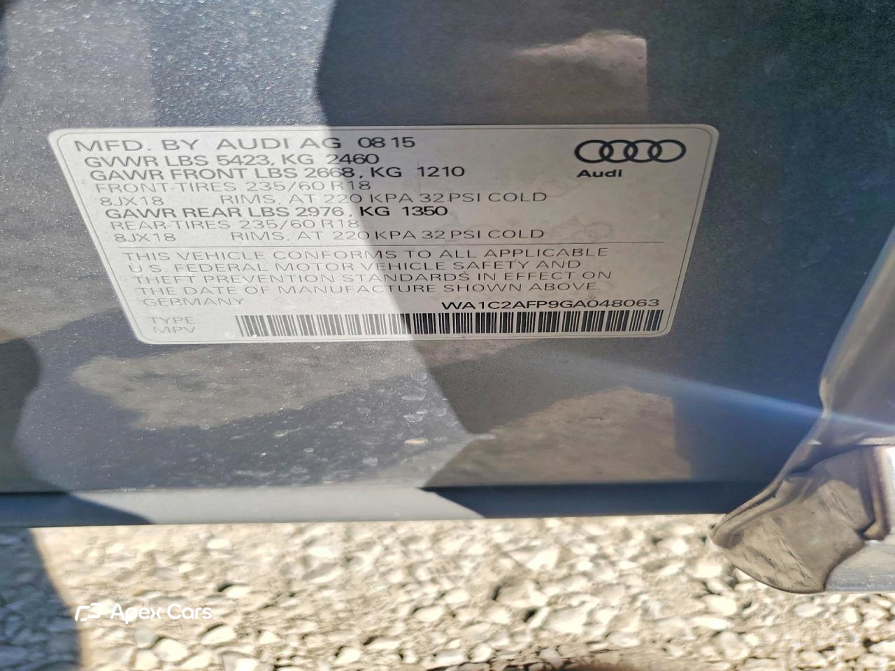 Audi Q5 2016