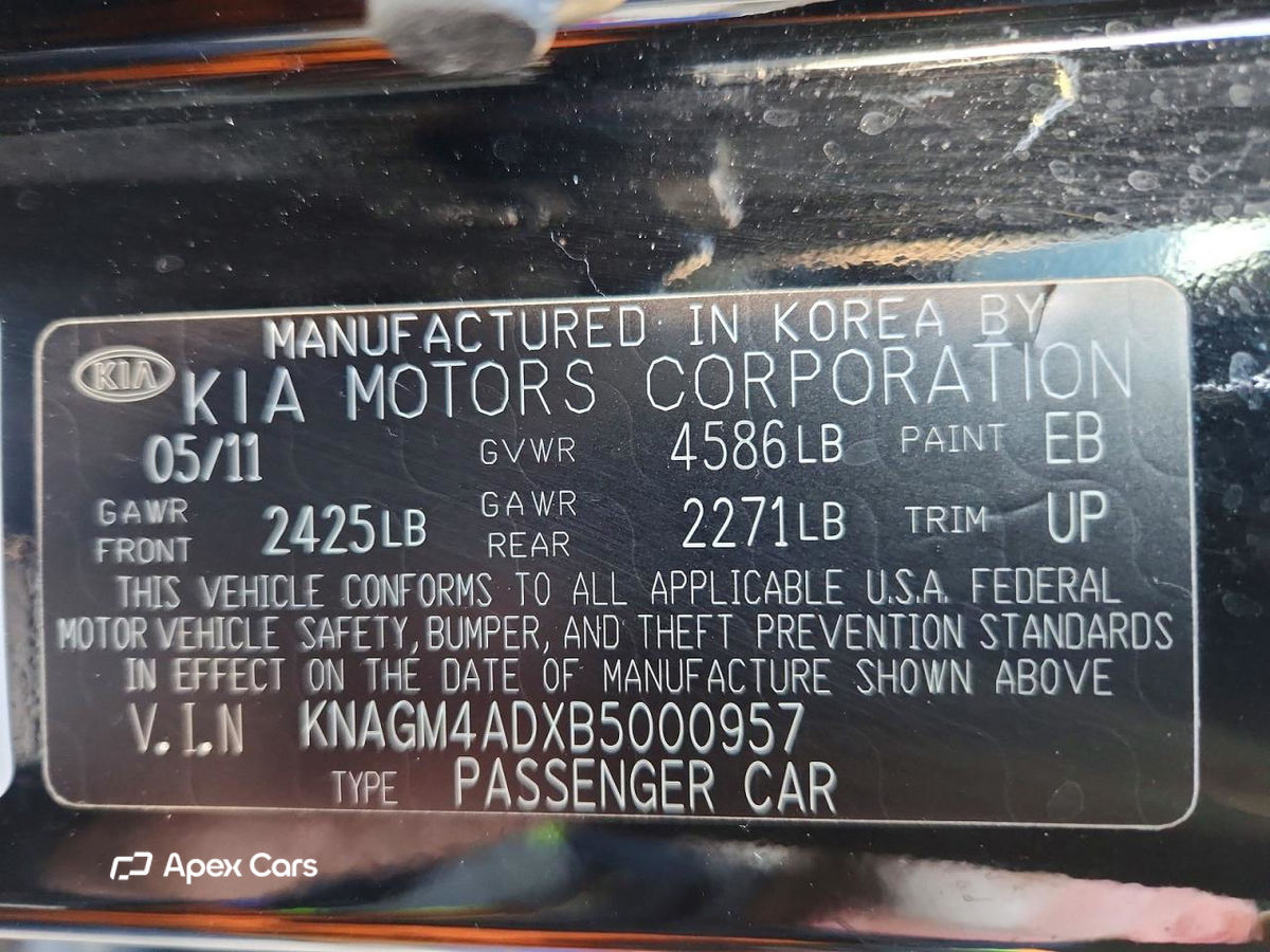 Kia Optima 2011