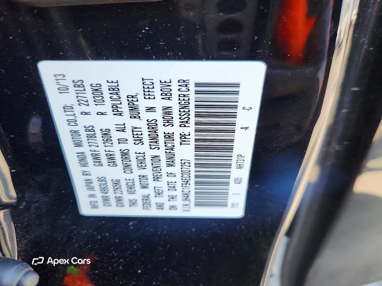 Acura RLX 2014