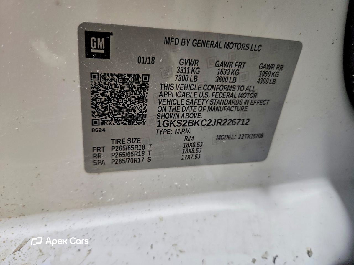 GMC Yukon 2018