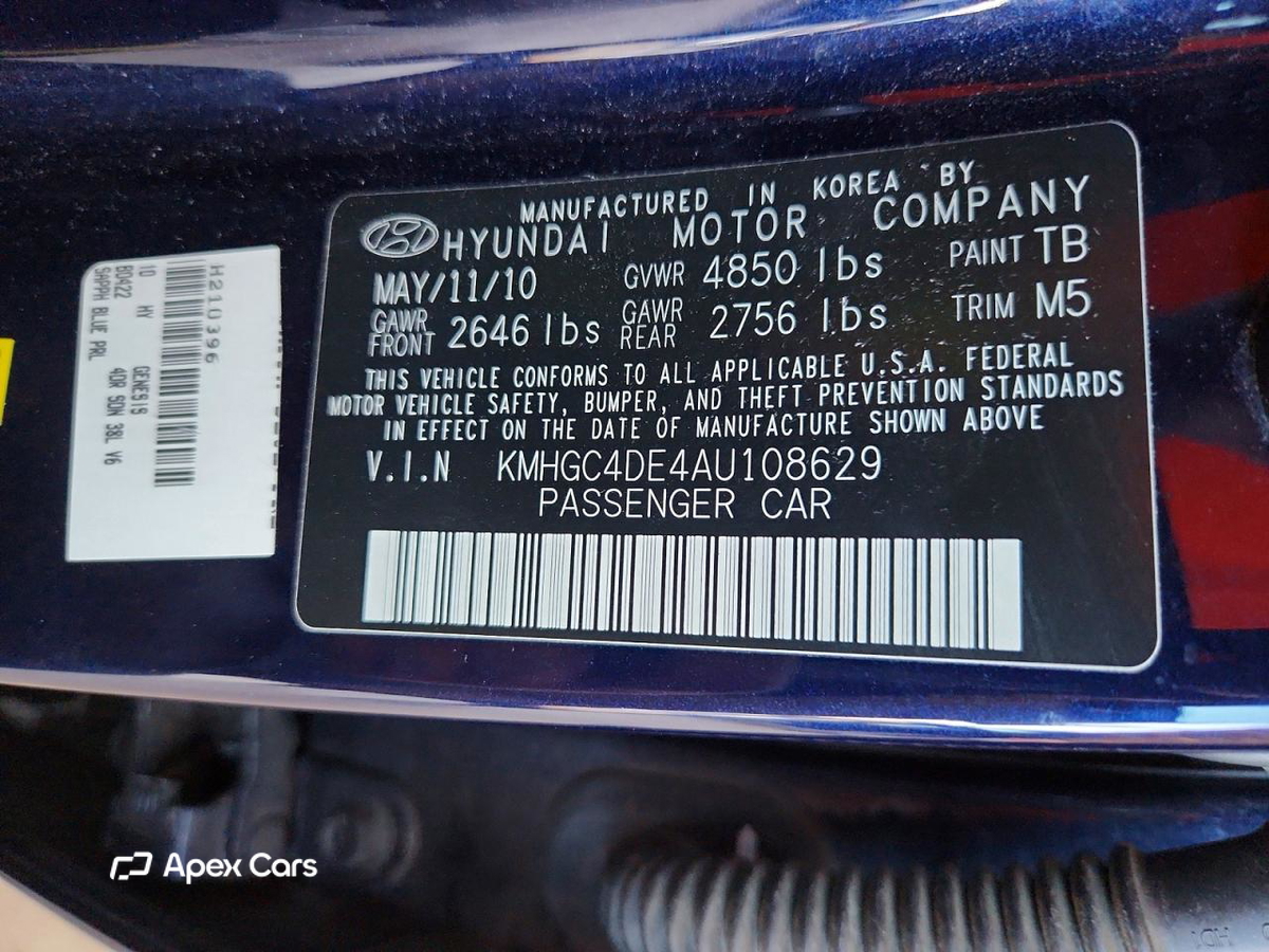 Hyundai Genesis 2010