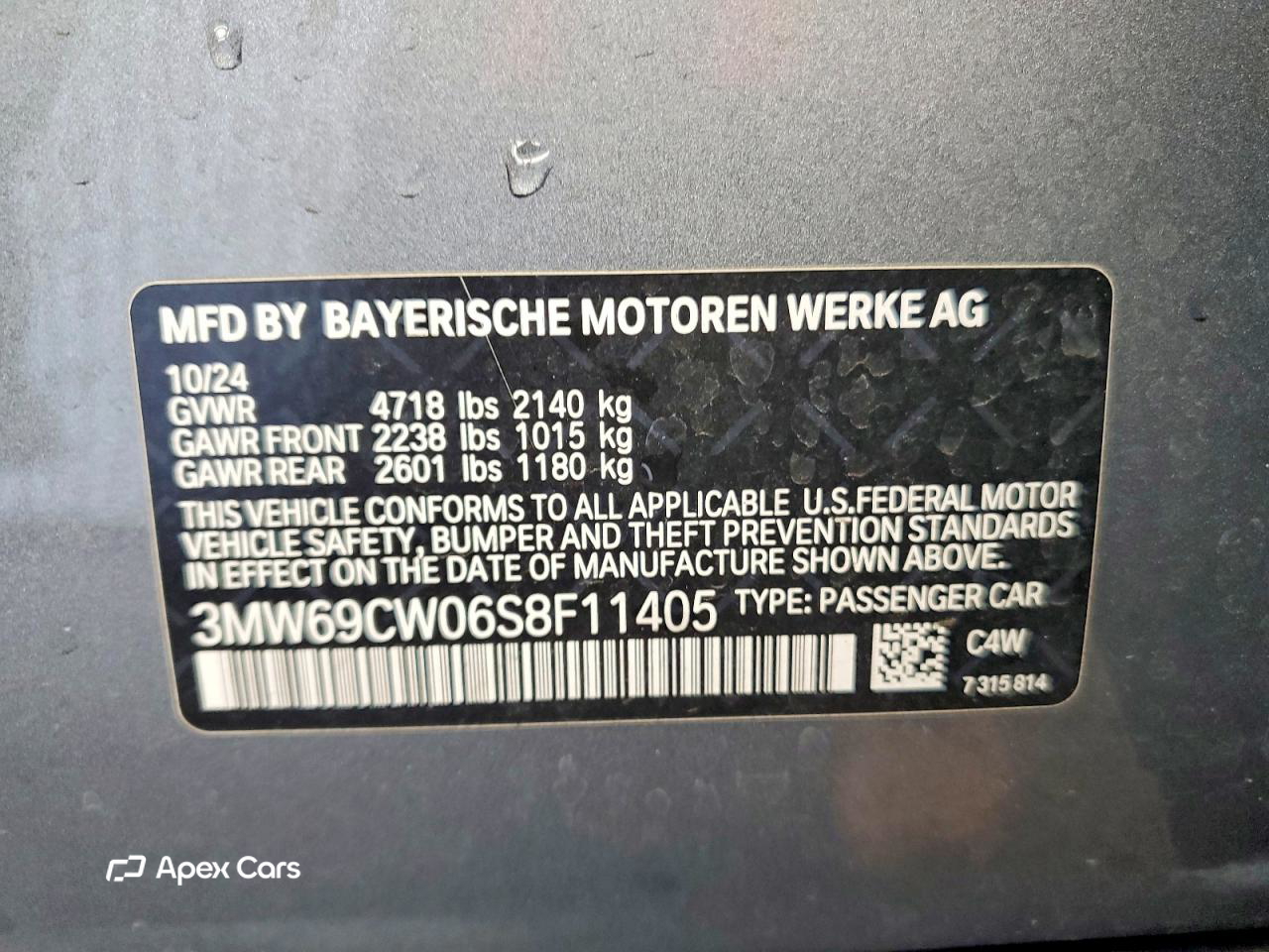 BMW Series 3 2025