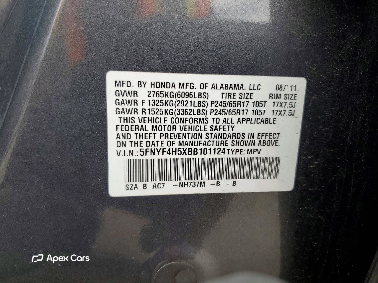 Honda Pilot 2011