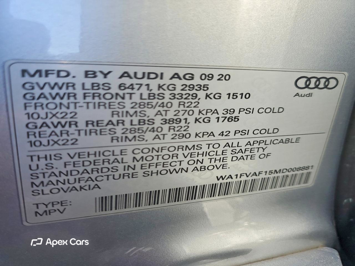 Audi Q8 2021