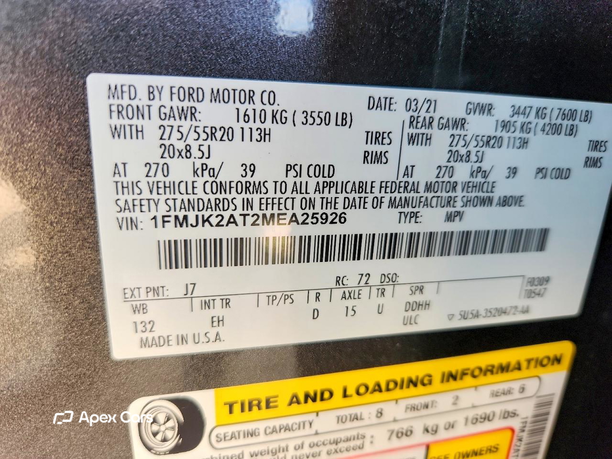 Ford Expedition 2021