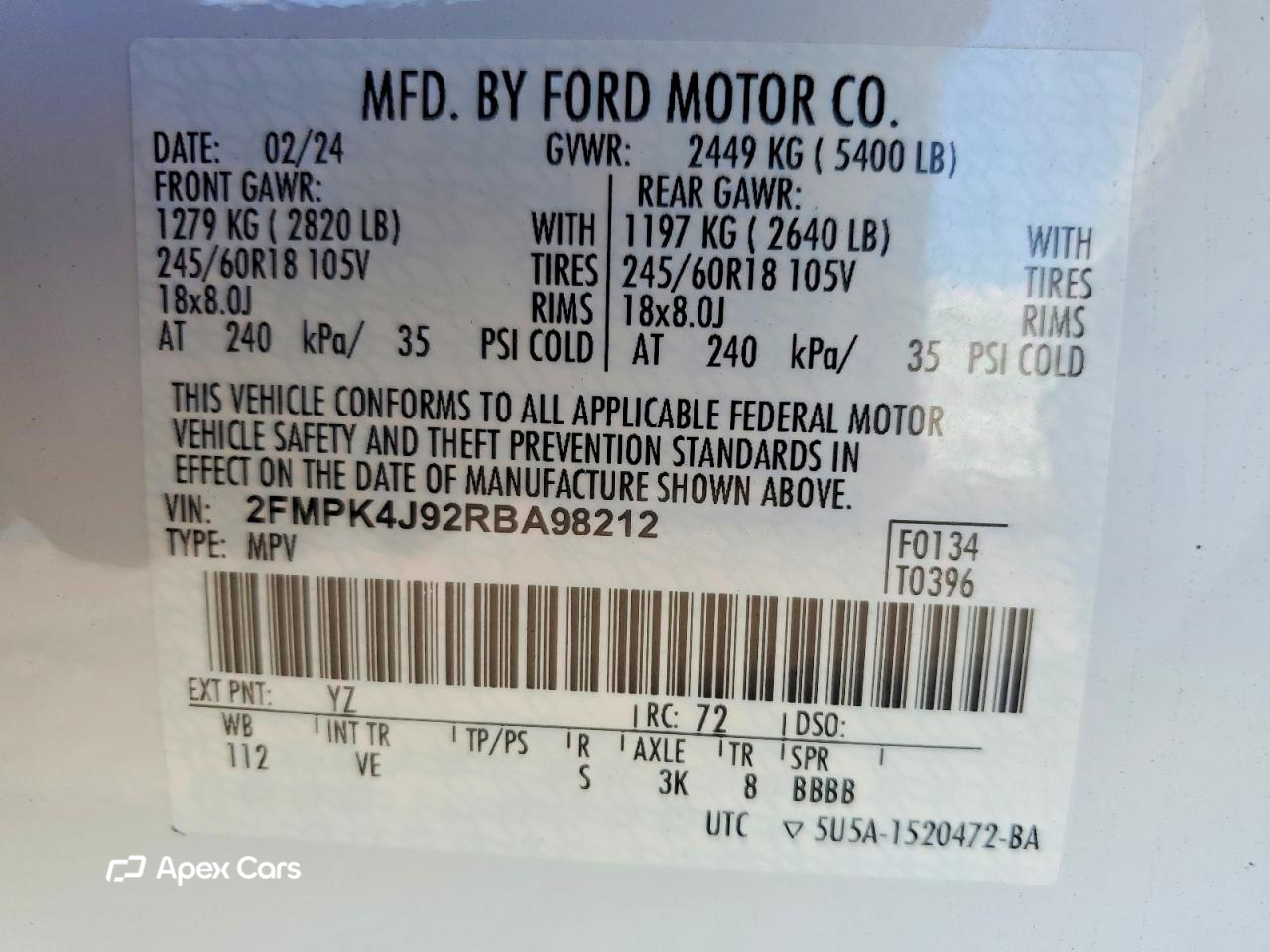 Ford Edge 2024