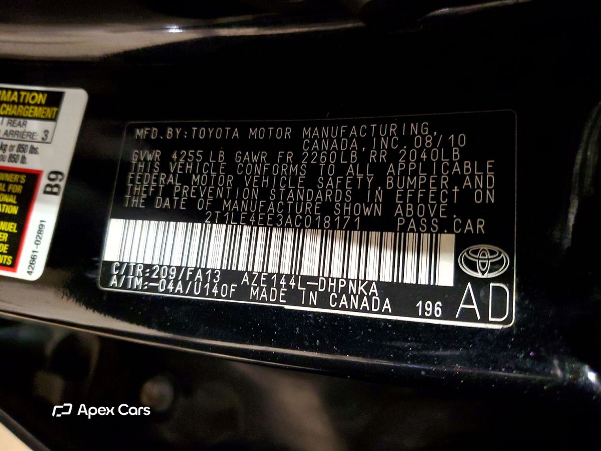Toyota Matrix 2010
