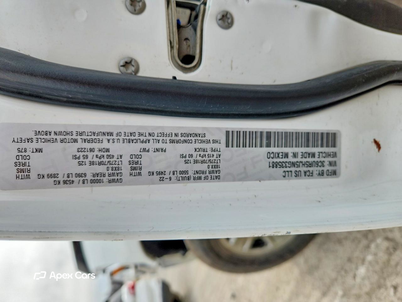 RAM 2500 2022
