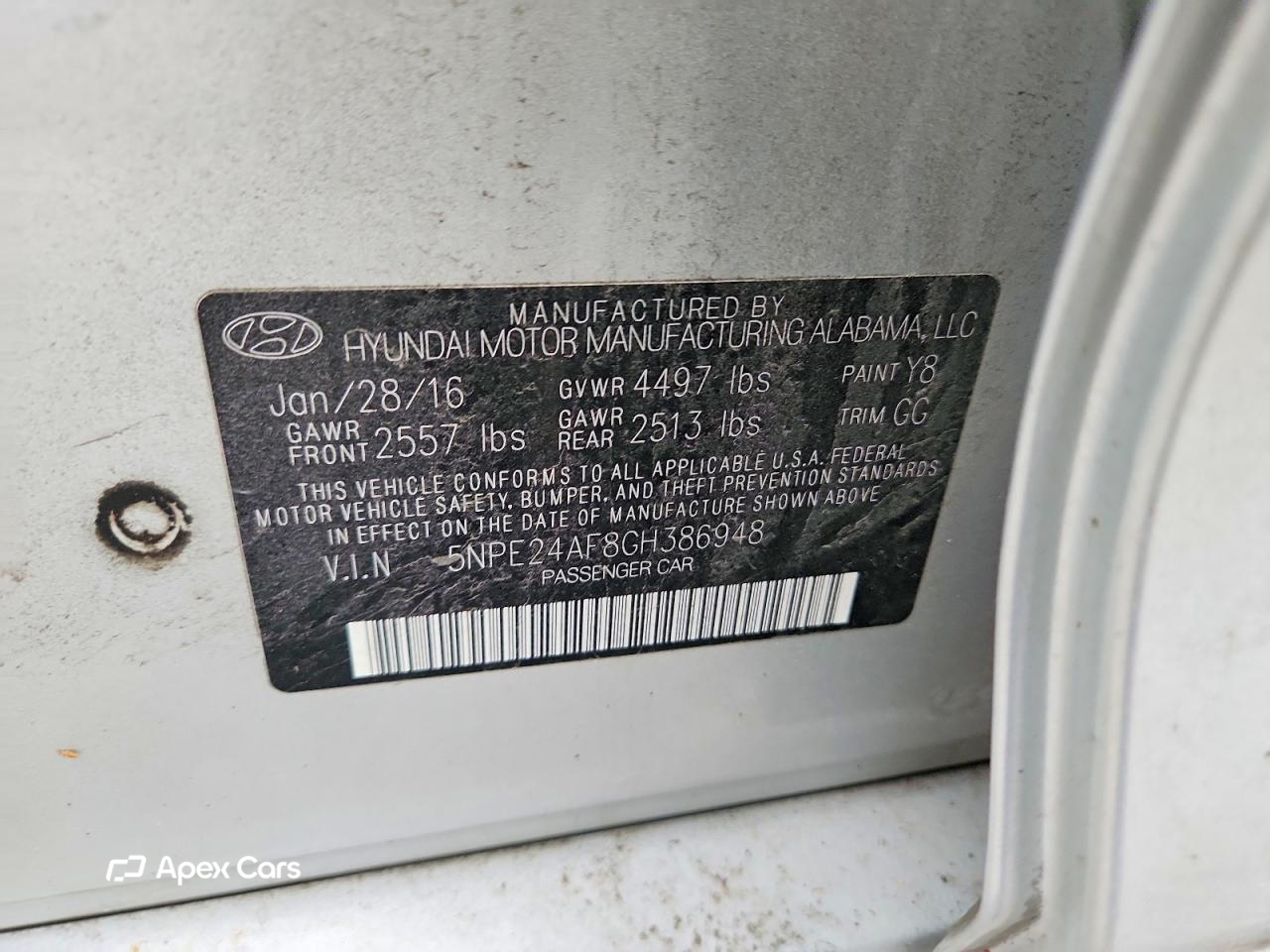 Hyundai Sonata 2016