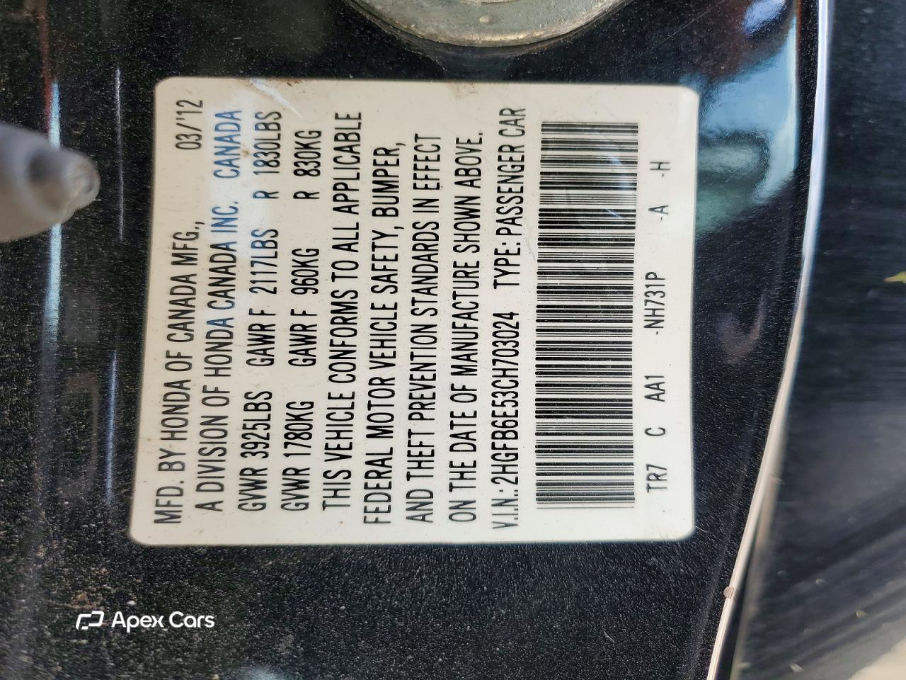 Honda Civic 2012