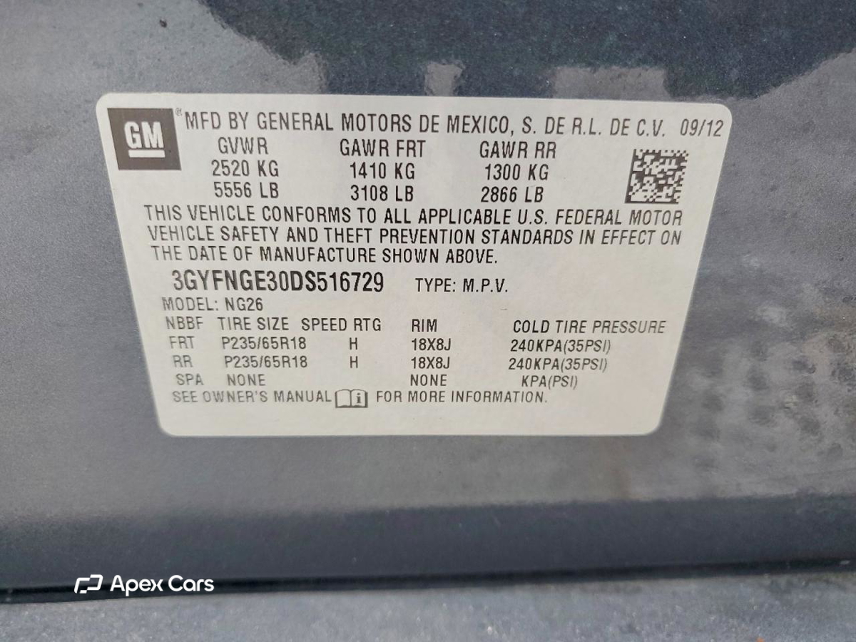 Cadillac SRX 2013