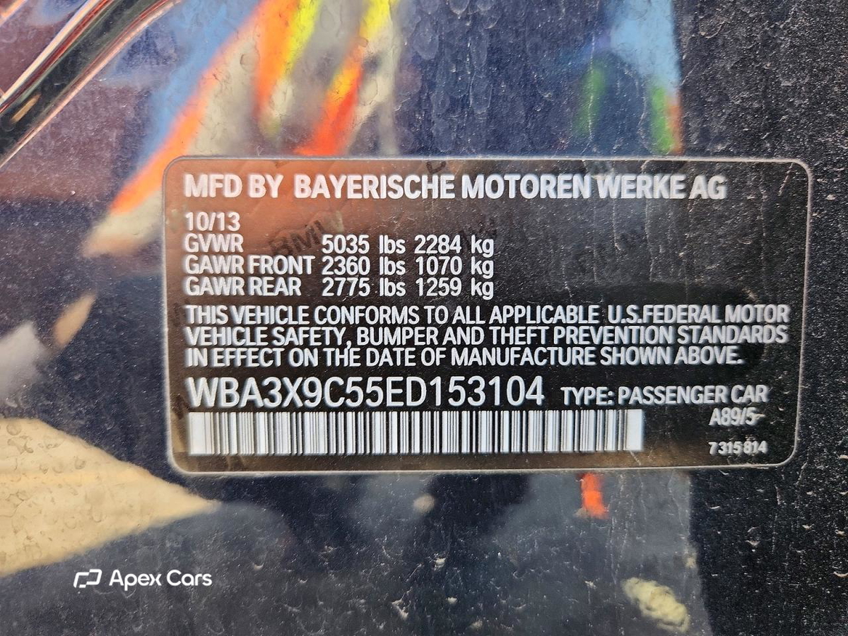 BMW Series 3 2014