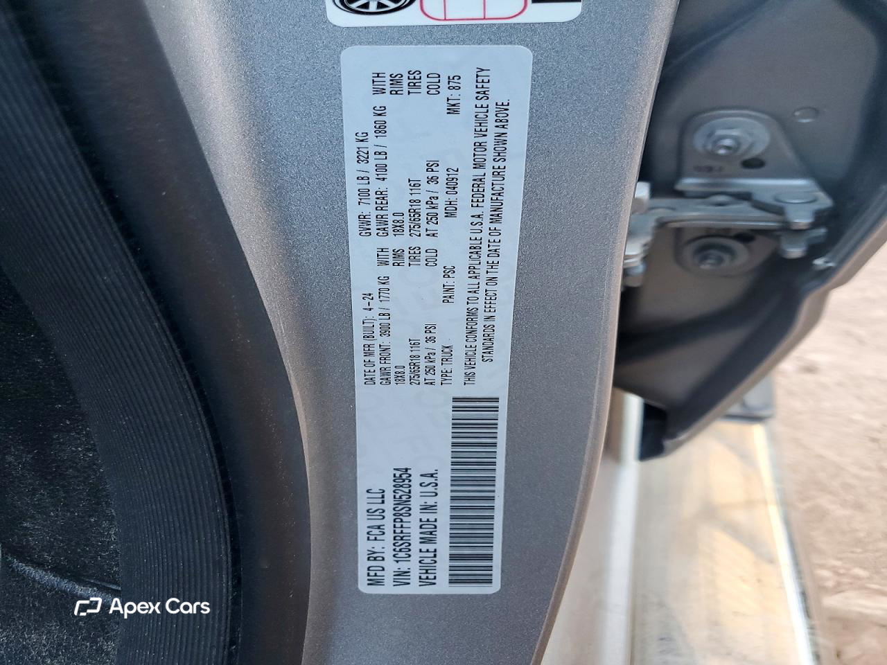 RAM 1500 2025