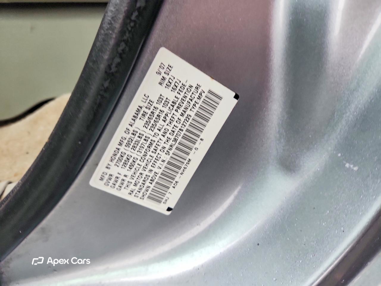 Honda Odyssey 2007